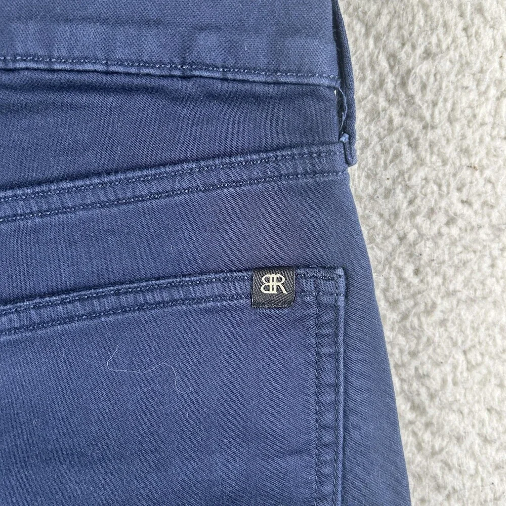 Banana Republic Jeans Mens 34x32 Dark Wash Blue Skinny Stretch Denim Zip Fly